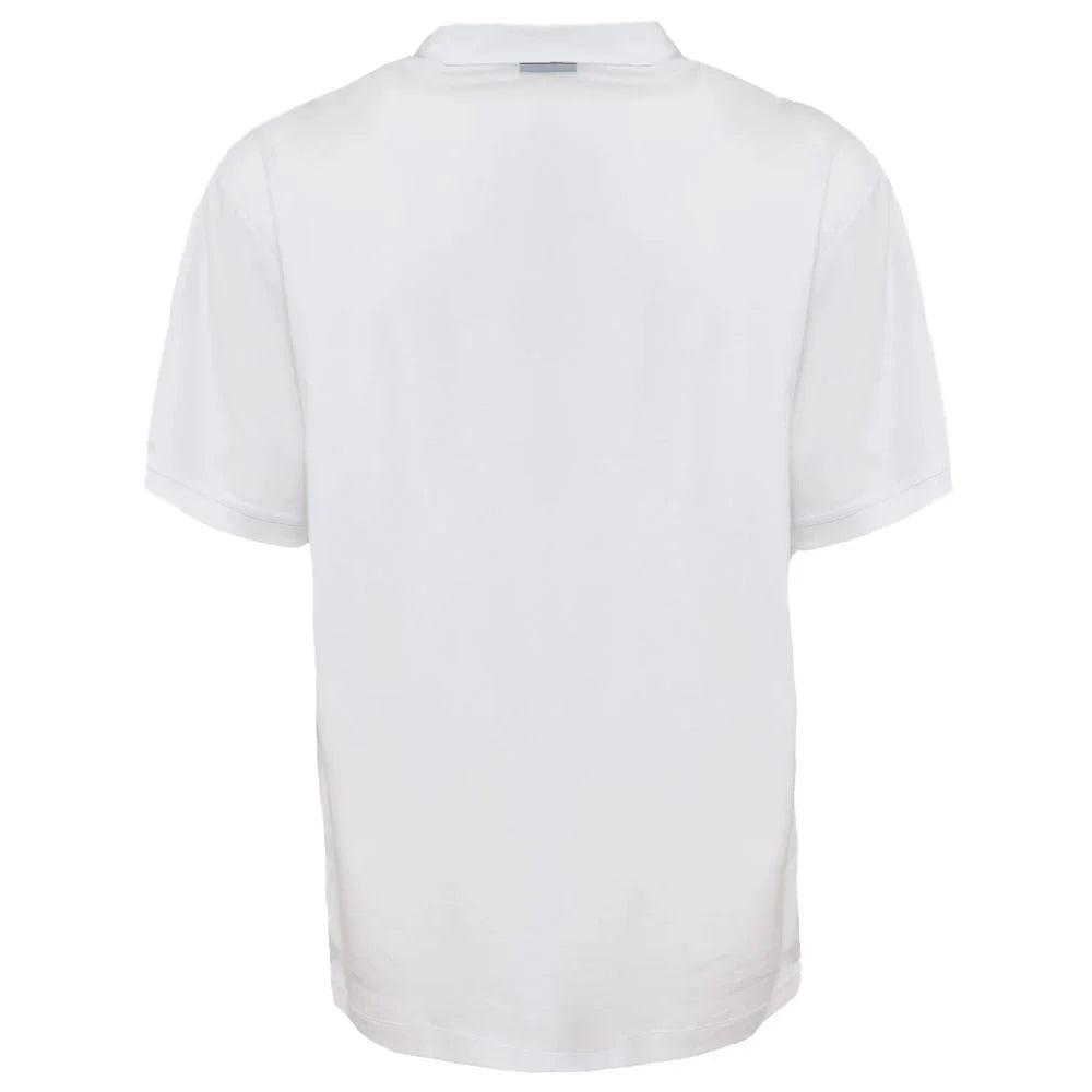 People Of Shibuya White Cotton Polo Shirt - Polos
