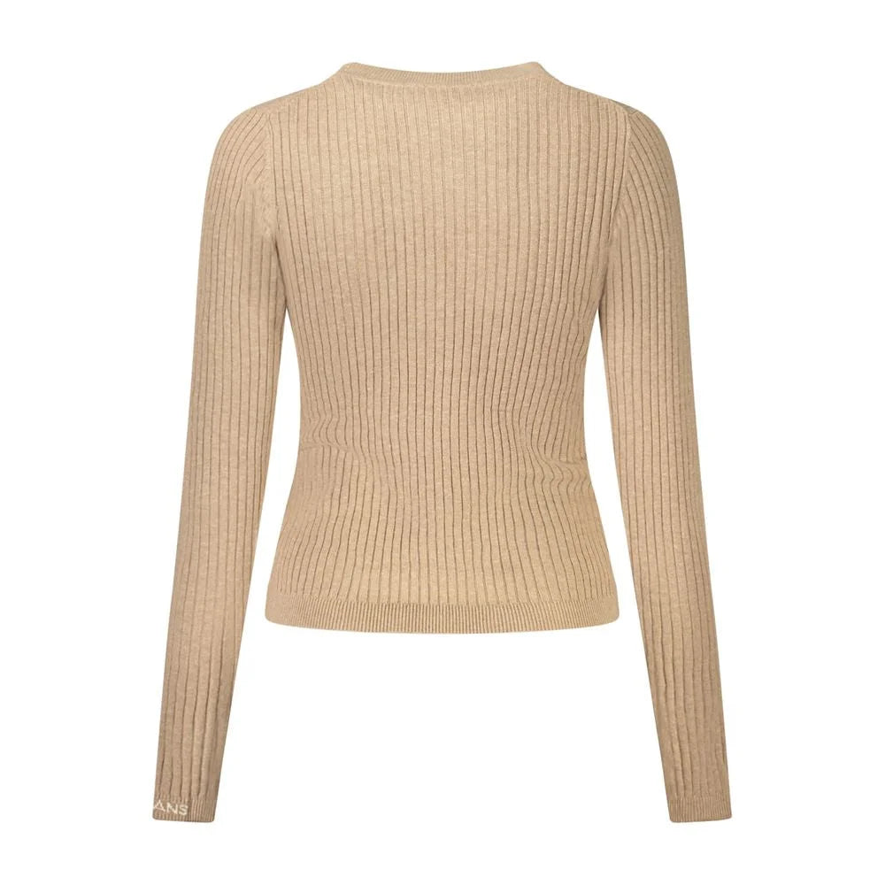 Pepe Jeans Beige Cotton Women Sweater - Sweaters
