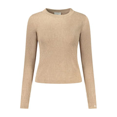 Pepe Jeans Beige Cotton Women Sweater - Sweaters