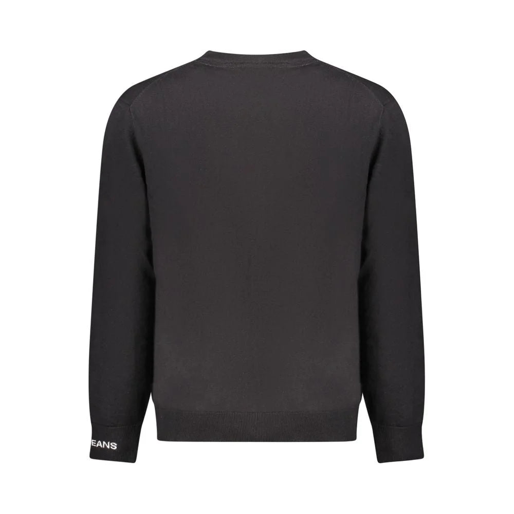 Pepe Jeans Black Cotton Sweater - Sweaters