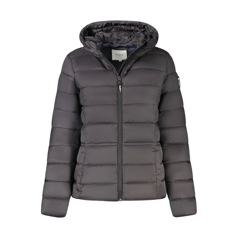 Pepe Jeans Black Polyamide Women Jacket - XS - Windbreakers
