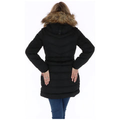Pepe Jeans Black Polyester Coat - M
