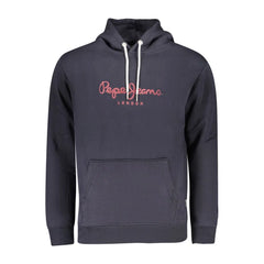 Pepe Jeans Blue Cotton Men Sweater - Hoodies