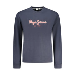 Pepe Jeans Blue Cotton Men Sweater - S - Sweatshirts