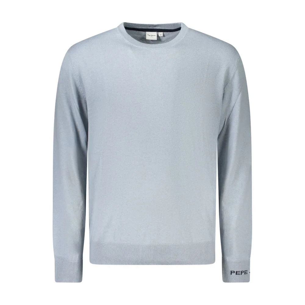 Pepe Jeans Blue Cotton Sweater - Sweaters