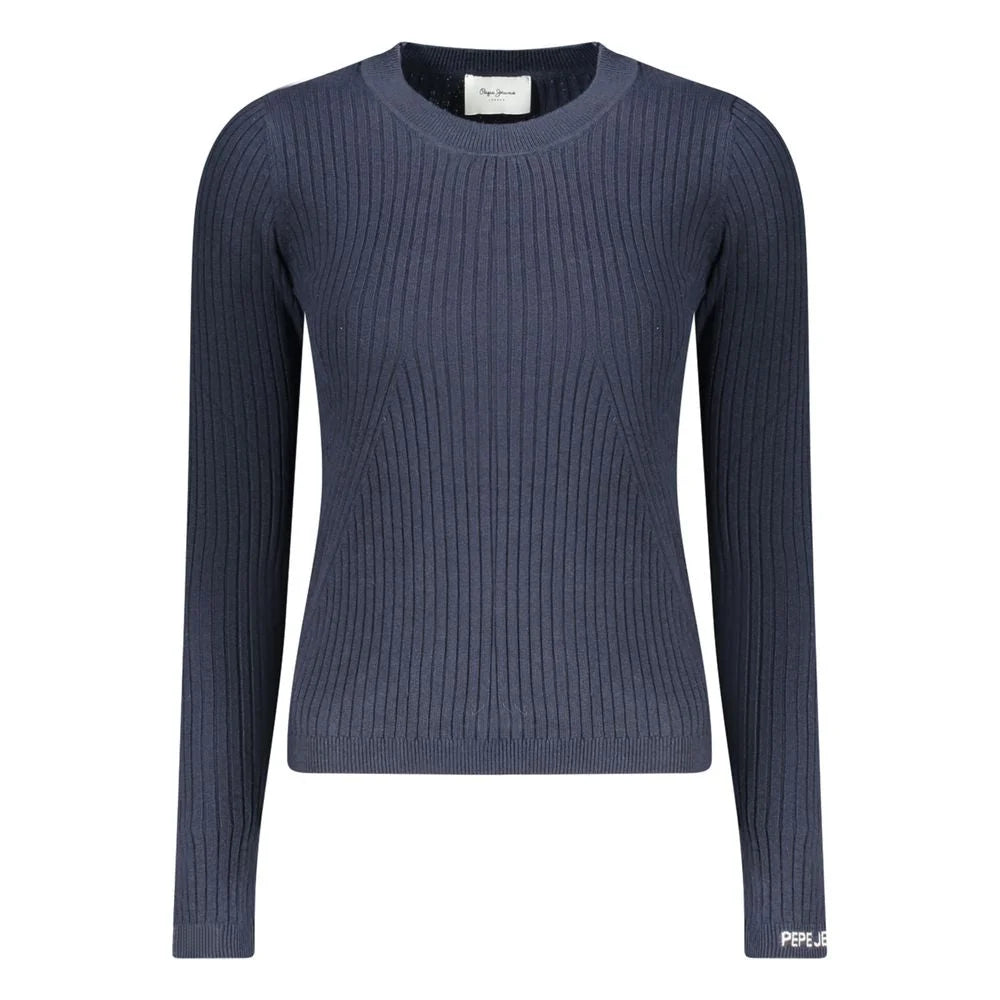 Pepe Jeans Blue Cotton Women Sweater