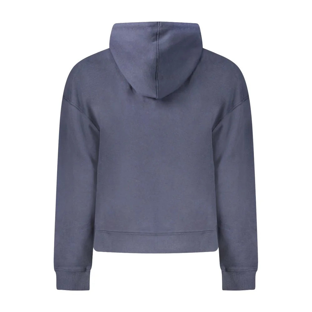 Pepe Jeans Blue Cotton Women Sweater - Hoodies