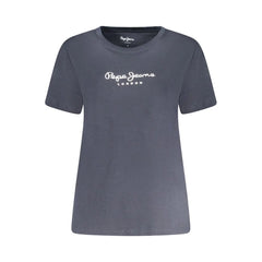 Pepe Jeans Blue Cotton Women T-Shirt - XS
