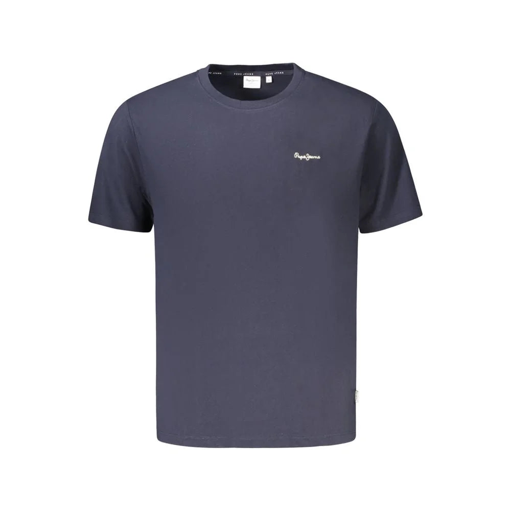 Pepe Jeans Blue Organic Cotton Men T-Shirt - T-Shirts