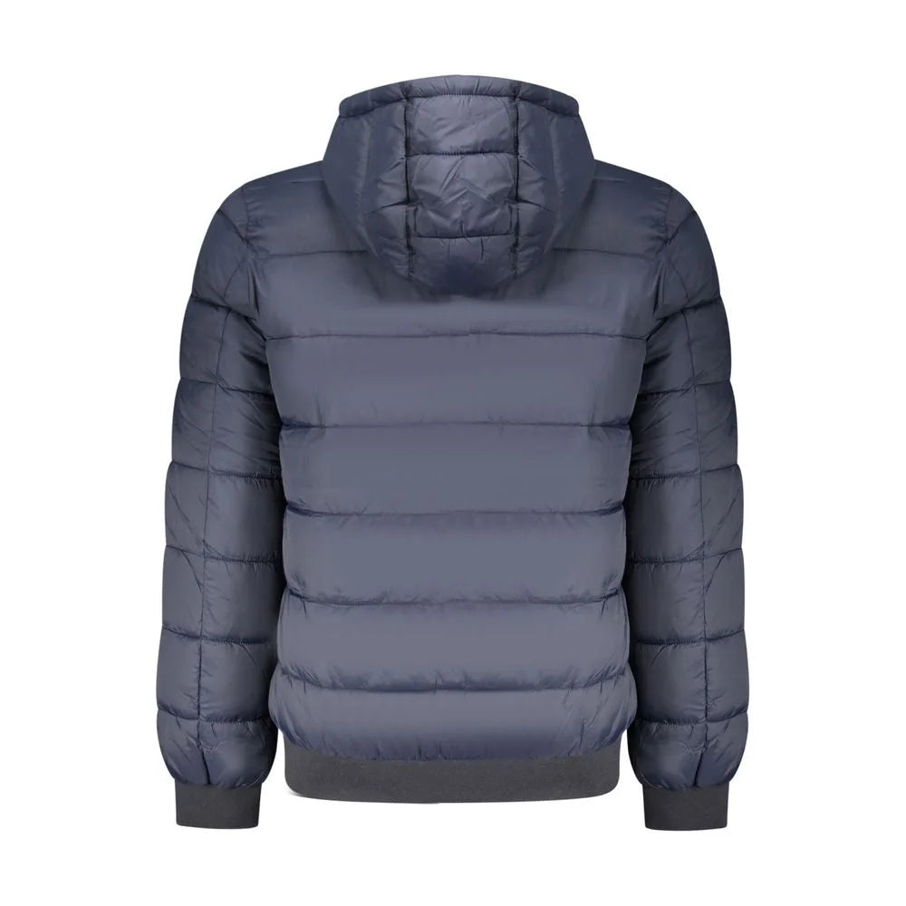 Pepe Jeans Blue Polyamide Jackets & Coat - Windbreakers