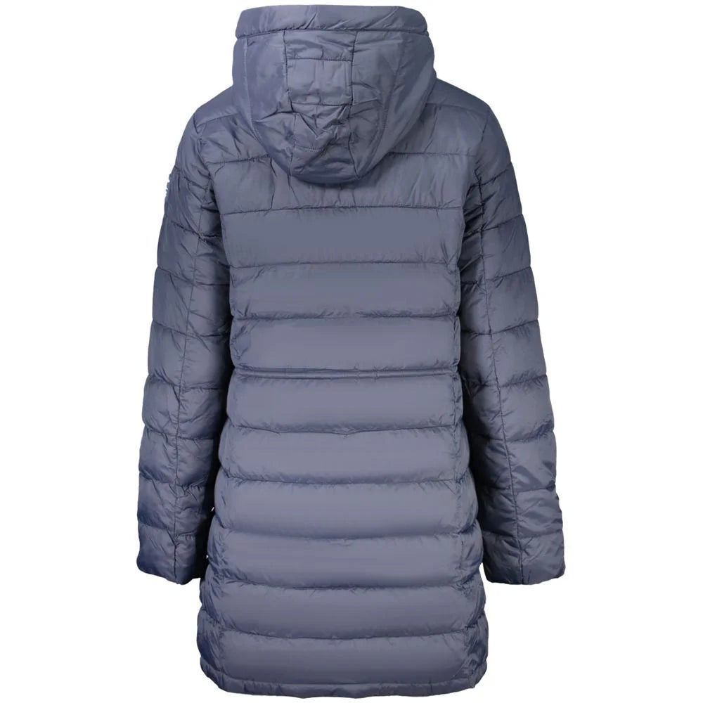 Pepe Jeans Blue Polyamide Women Jacket - Puffer Jackets