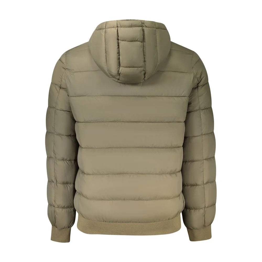 Pepe Jeans Brown Polyamide Jackets & Coat - Puffer Jackets