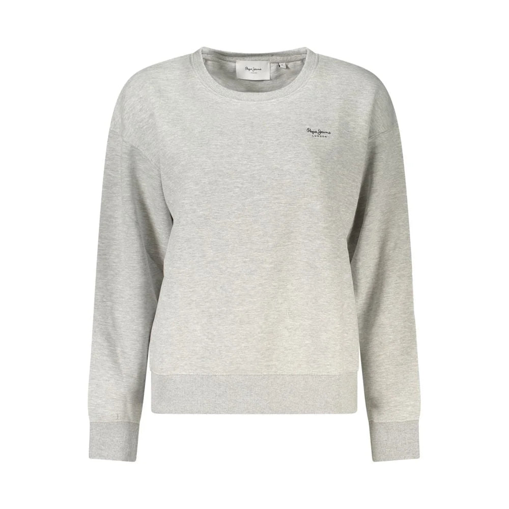 Pepe Jeans Gray Cotton Women Sweater - Sweaters