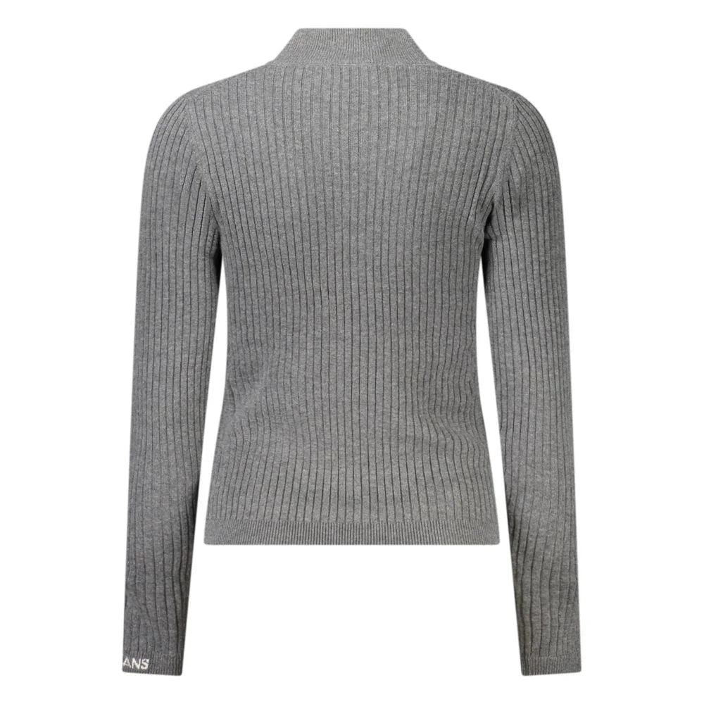 Pepe Jeans Gray Cotton Women Sweater - Sweaters