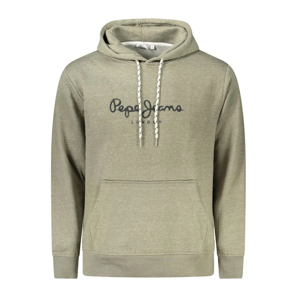 Pepe Jeans Green Cotton Men Sweater - Hoodies