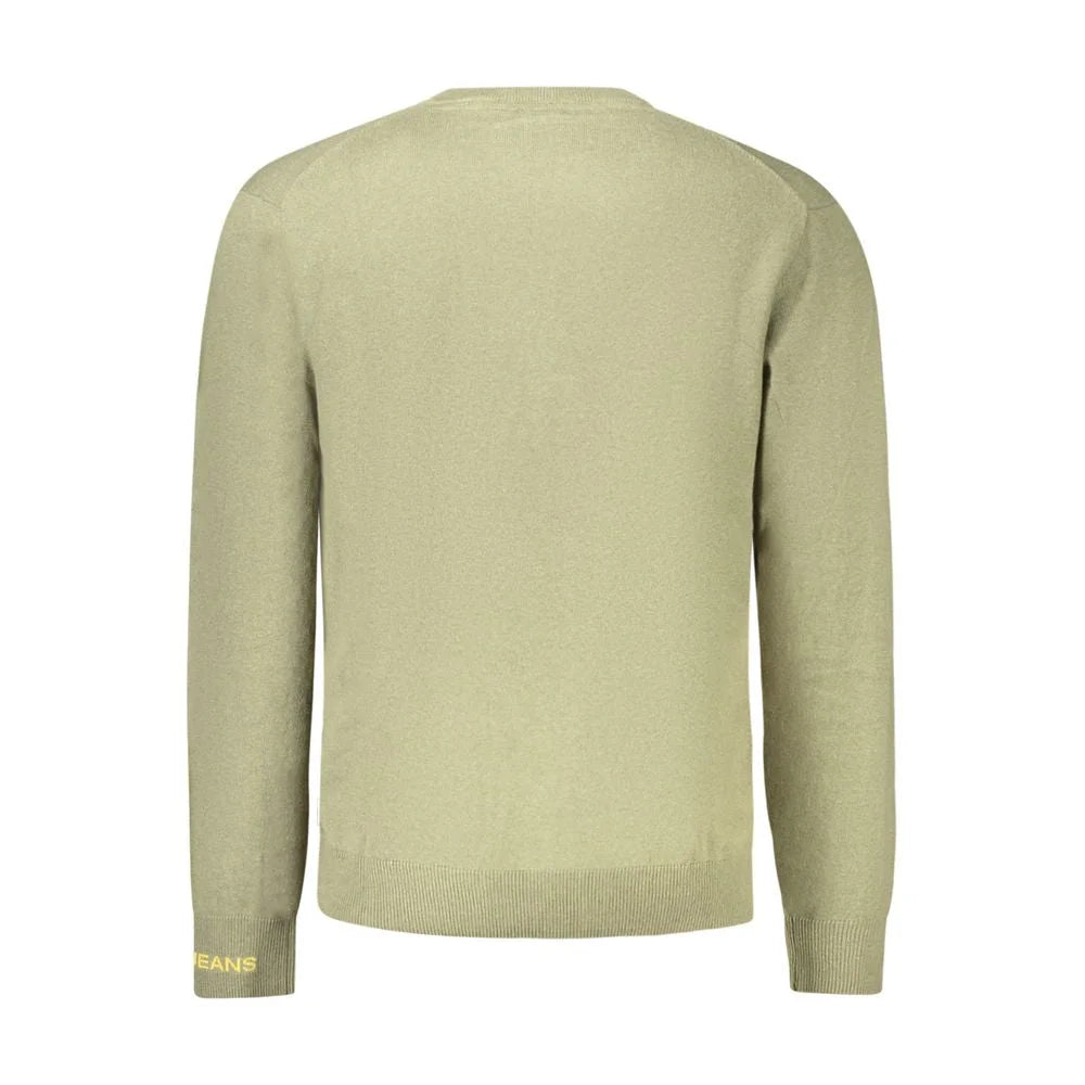 Pepe Jeans Green Cotton Sweater - Sweaters