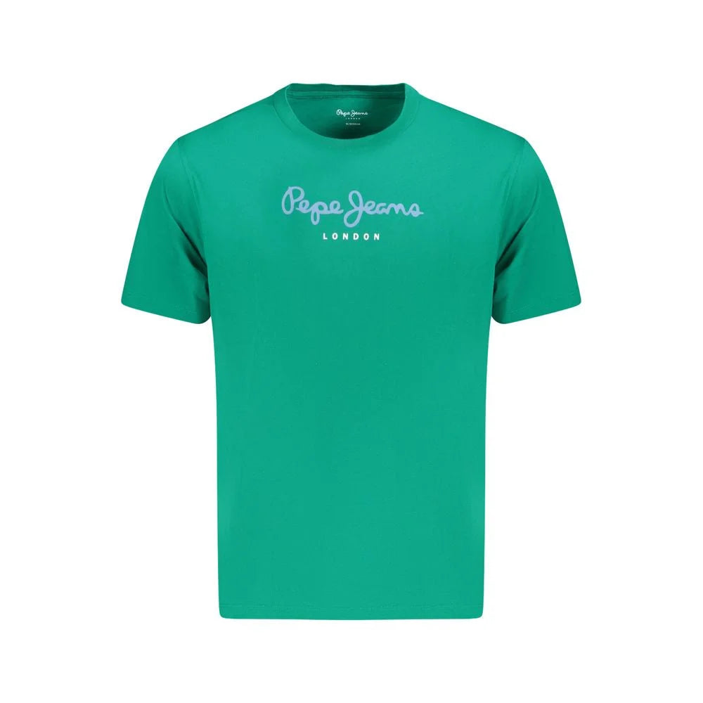 Pepe Jeans Green Cotton T-Shirt