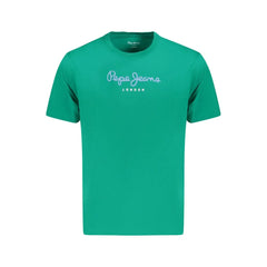 Pepe Jeans Green Cotton T-Shirt