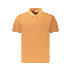 Pepe Jeans Orange Cotton Men Polo Shirt - Polos