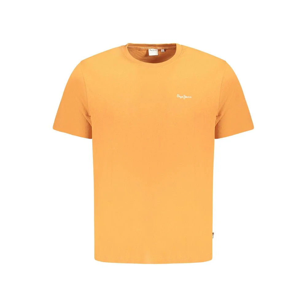 Pepe Jeans Orange Cotton T-Shirt - S