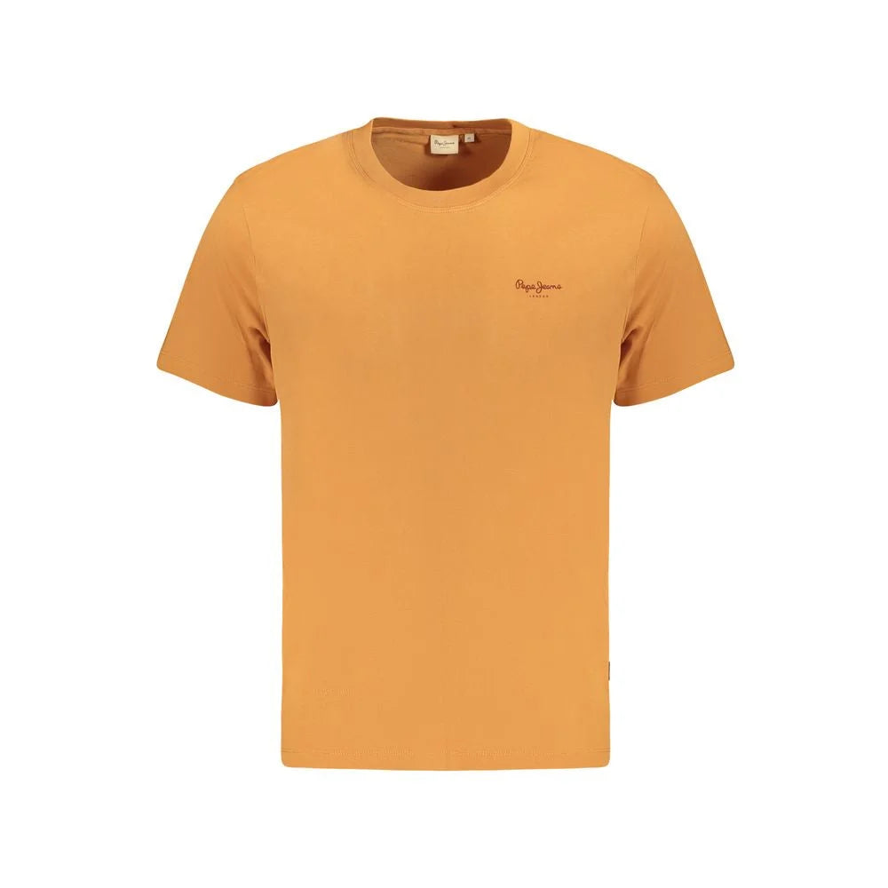 Pepe Jeans Orange Cotton T-Shirt - T-Shirts
