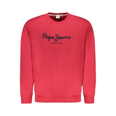 Pepe Jeans Red Cotton Men Sweater