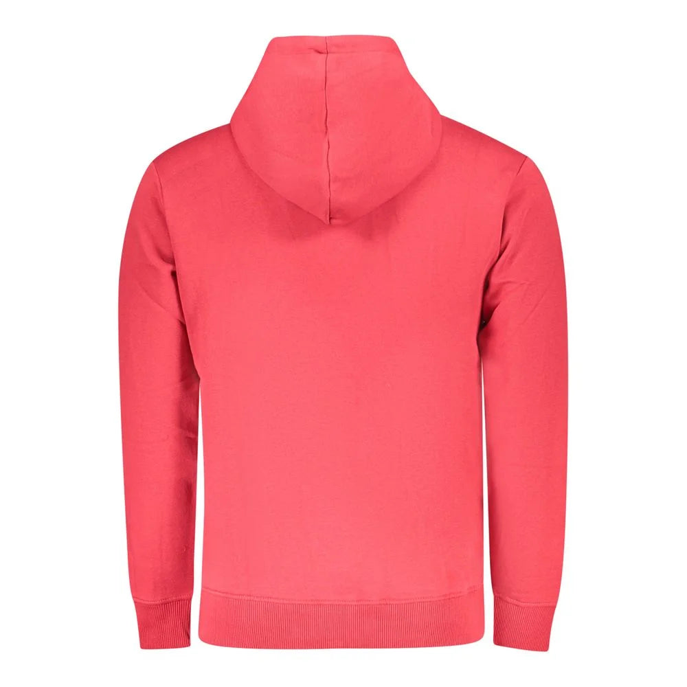 Pepe Jeans Red Cotton Men Sweater - Hoodies