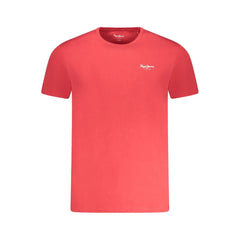 Pepe Jeans Red Cotton Men T-Shirt - XL - T-Shirts