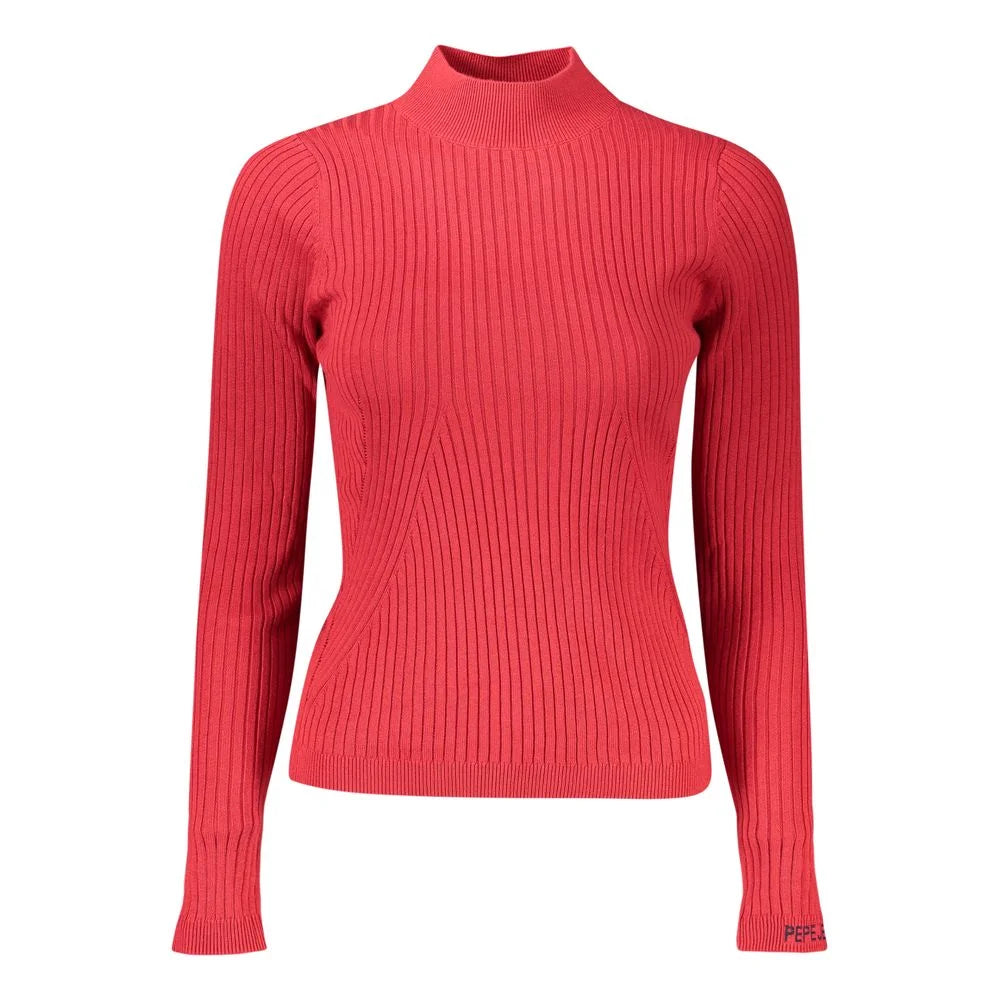 Pepe Jeans Red Cotton Women Sweater - Sweaters