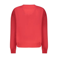 Pepe Jeans Red Organic Cotton Women Sweater