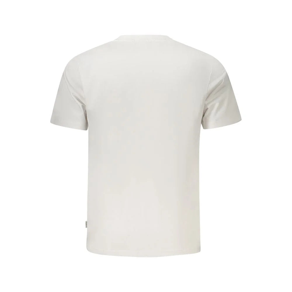 Pepe Jeans White Cotton Men T-Shirt - T-Shirts