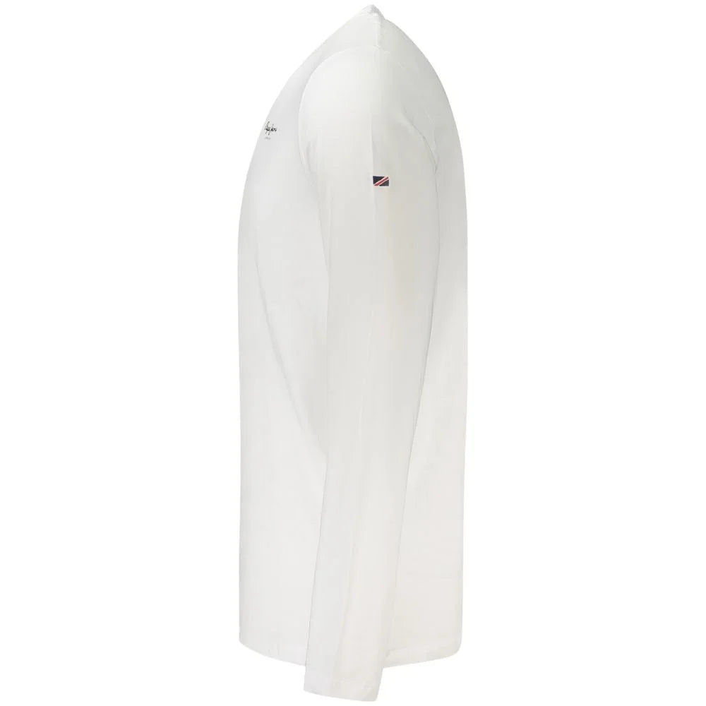 Pepe Jeans White Cotton Men T-Shirt - T-Shirts