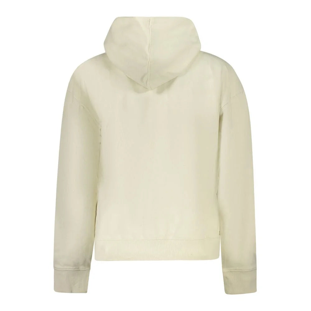 Pepe Jeans White Cotton Women Hoodie - XL - Hoodies
