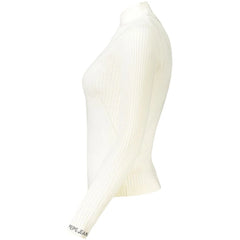 Pepe Jeans White Cotton Women Sweater - Sweaters