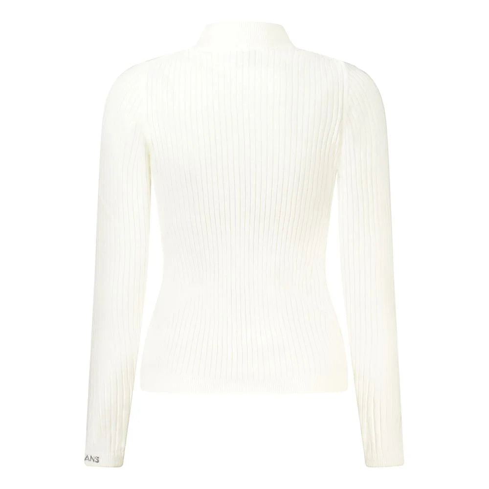 Pepe Jeans White Cotton Women Sweater - Sweaters