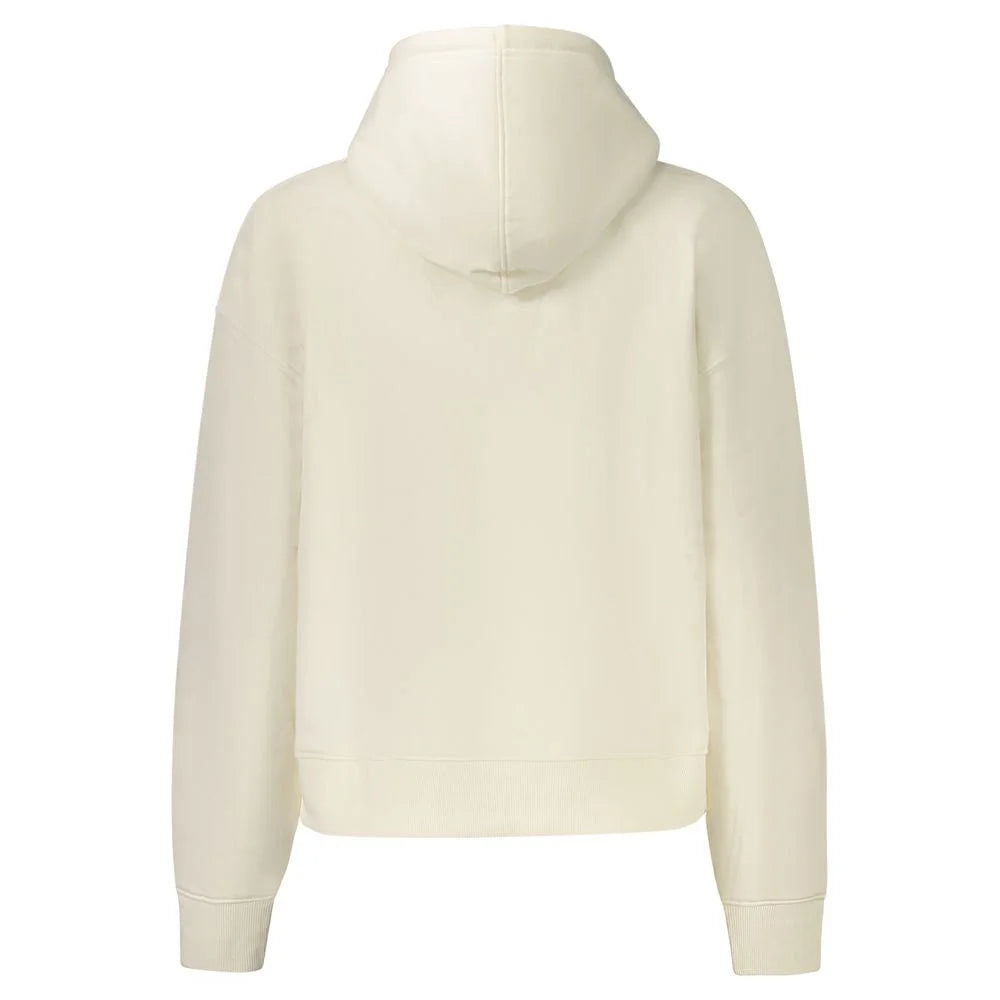Pepe Jeans White Cotton Women Sweater - XS - Hoodies