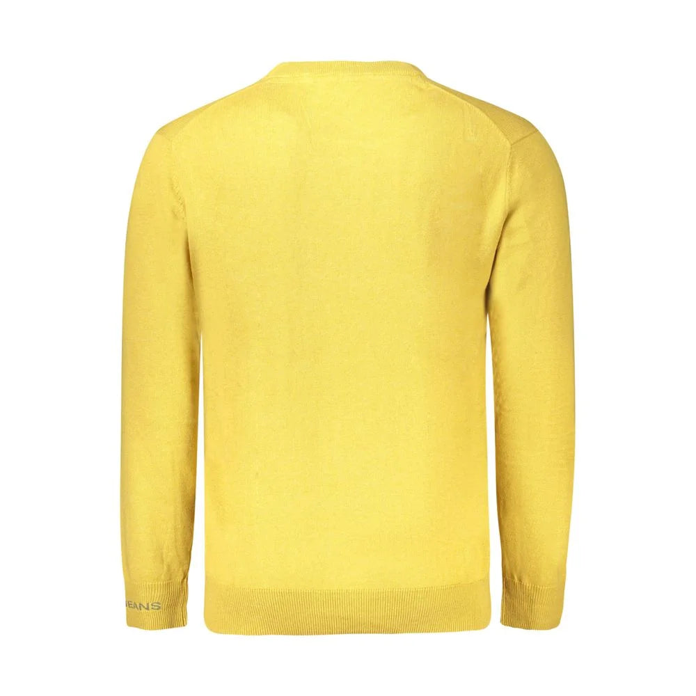 Pepe Jeans Yellow Cotton Sweater - Sweaters