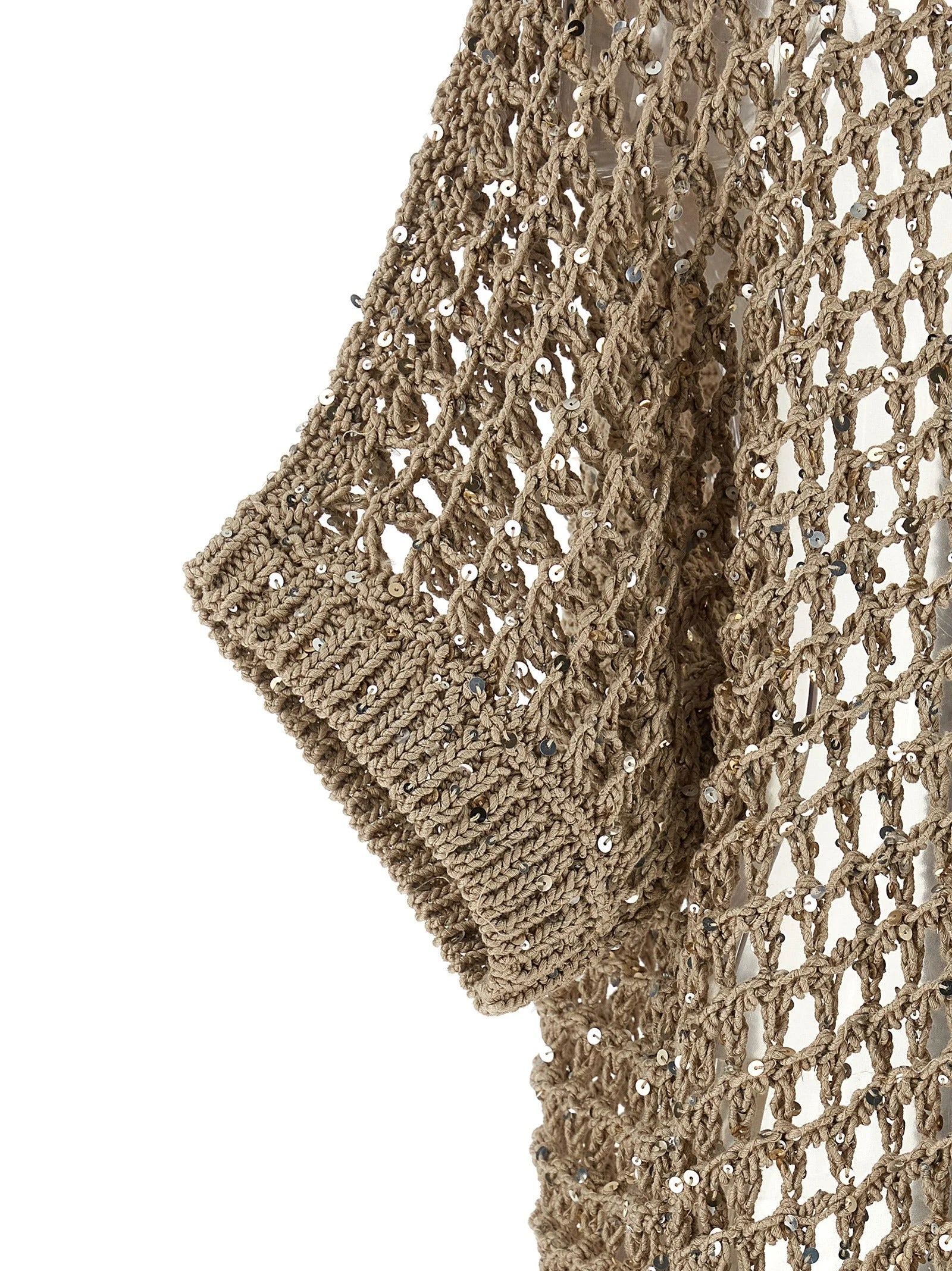 Peserico Beige Cotton Cardigan - IT44