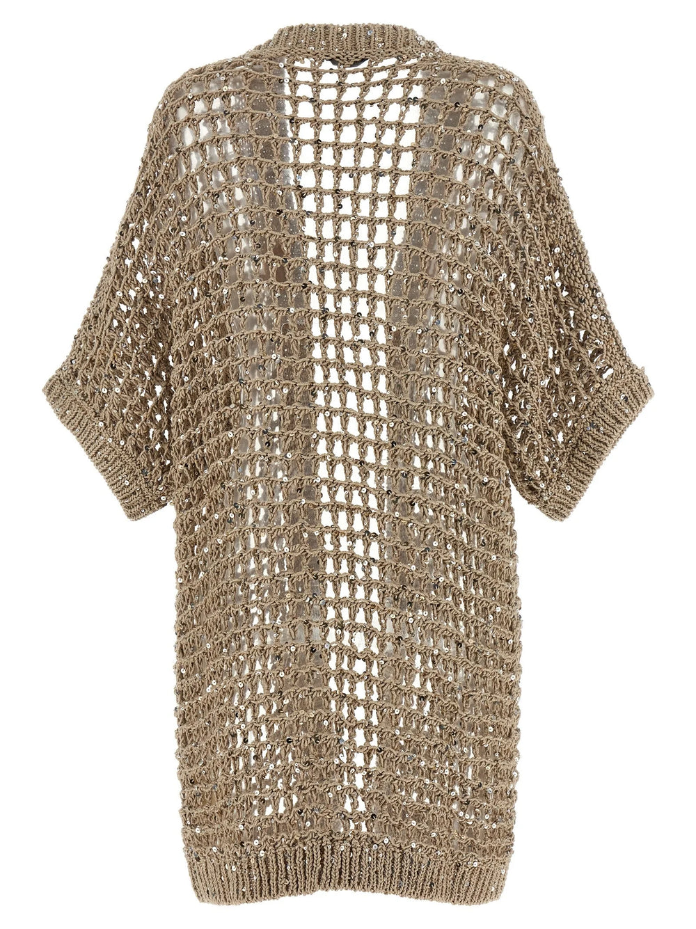 Peserico Beige Cotton Cardigan - IT44
