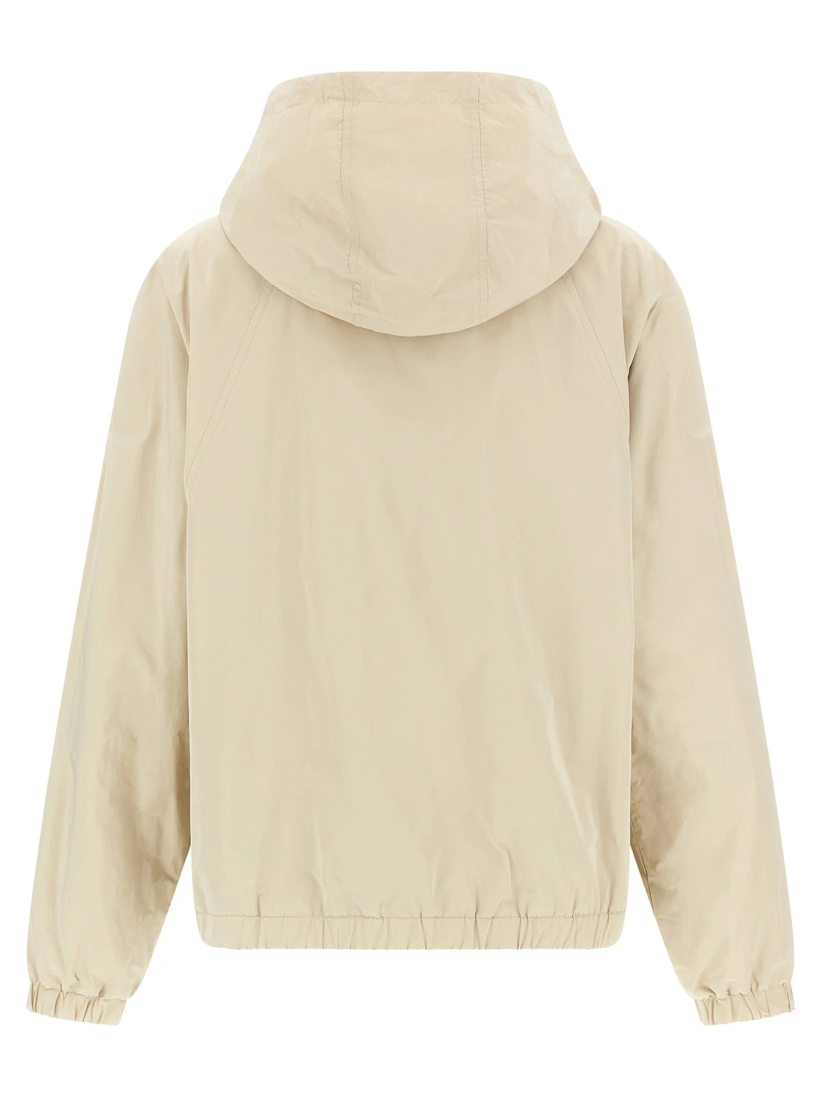 Peserico Beige Polyester Shell Jacket - IT46