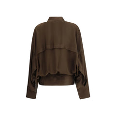 Petar Petrov Brown Silk Blouse - IT36 | XS