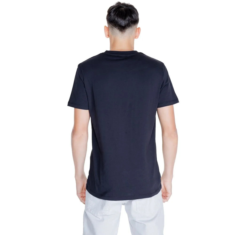 Peuterey Black Cotton T-Shirt - L - T-Shirts