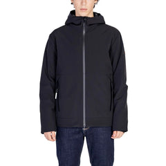 Peuterey Black Polyamide Jackets & Coat - IT54 | XXL