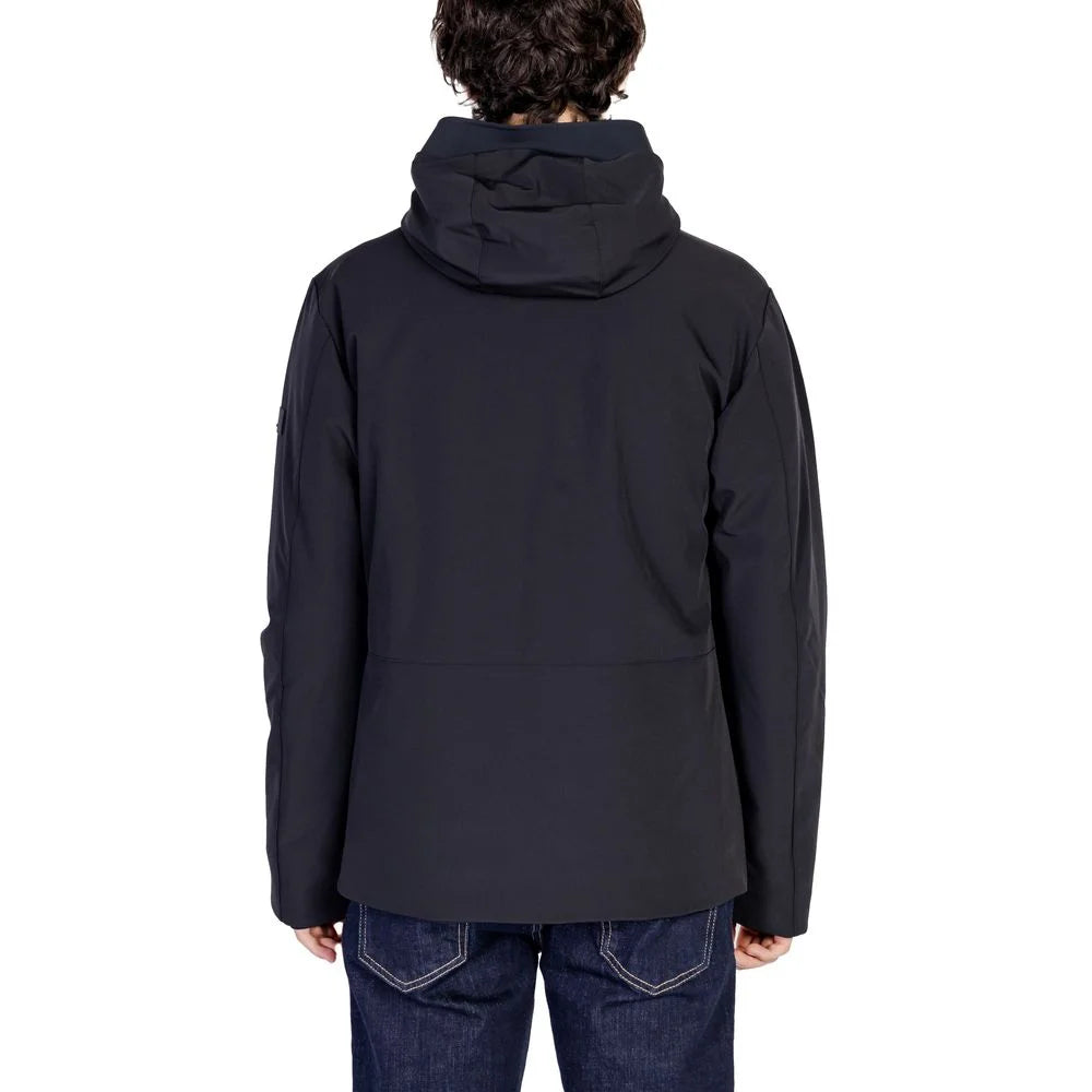 Peuterey Black Polyamide Jackets & Coat - IT54 | XXL