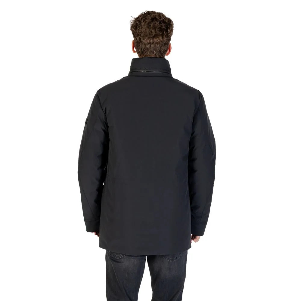 Peuterey Fekete Polieszter Parka - IT52 | XL