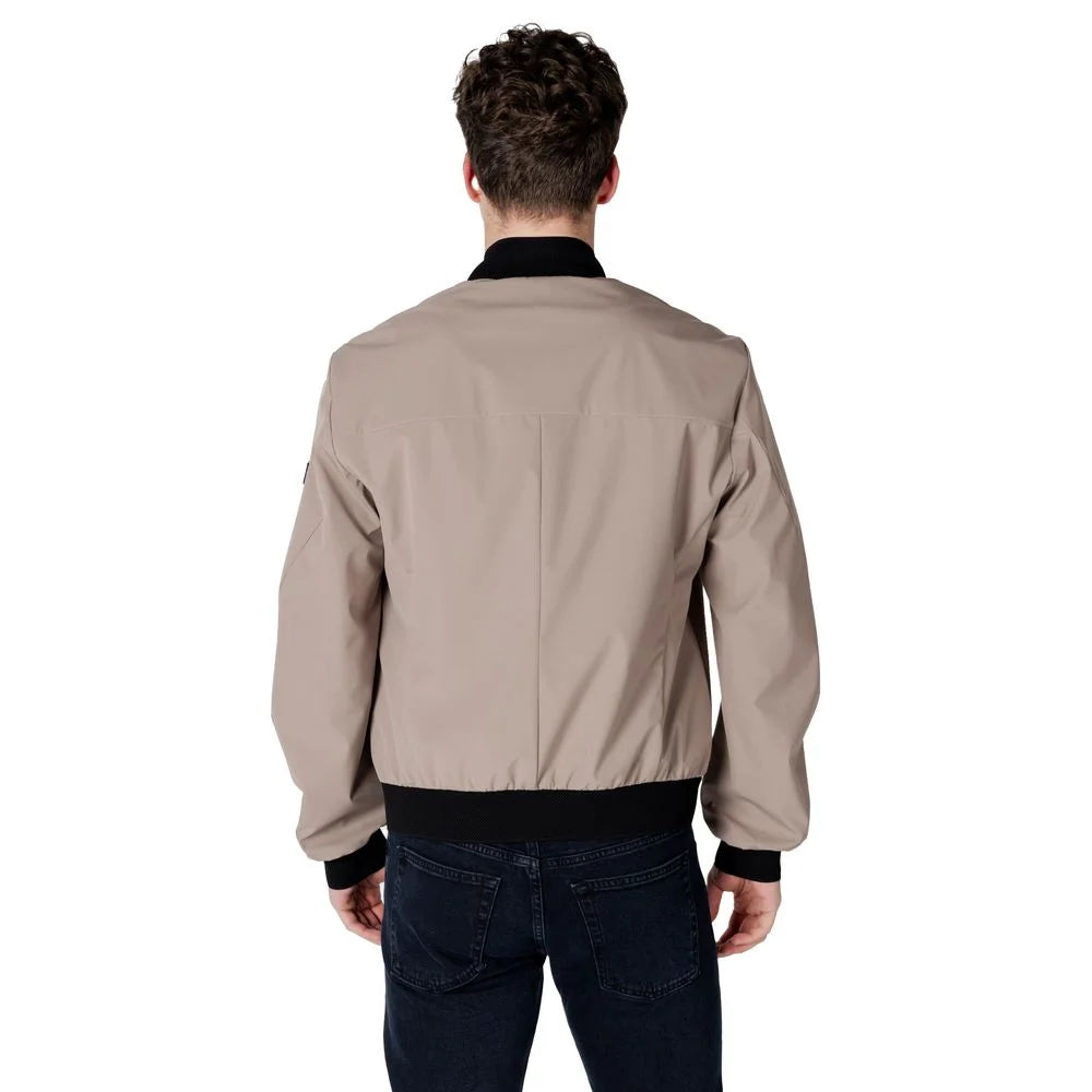 Peuterey Brown Polyester Jackets & Coat - IT44 | S - Sport Jackets