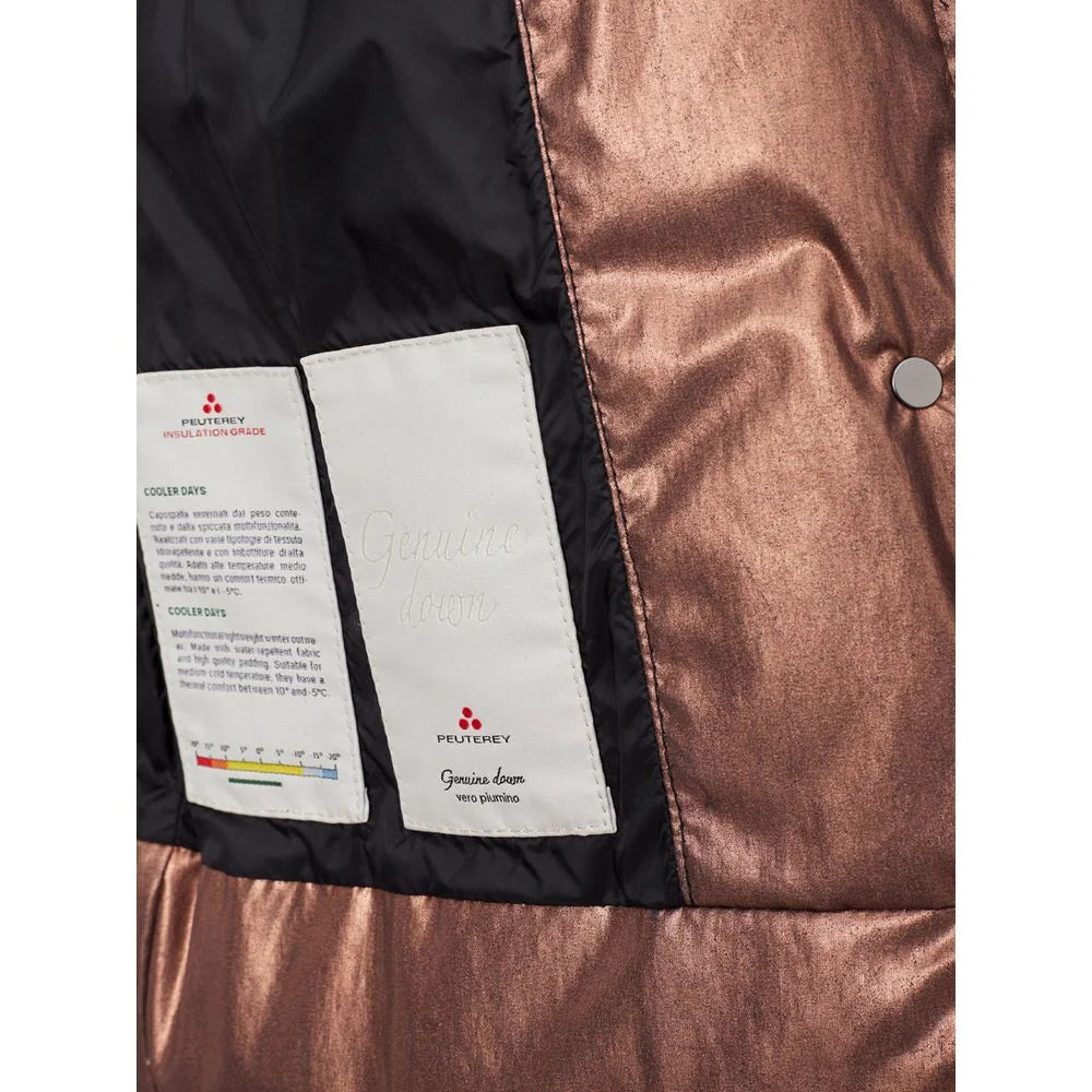 Peuterey Pink Polyester Jackets & Coat - Puffer Jackets