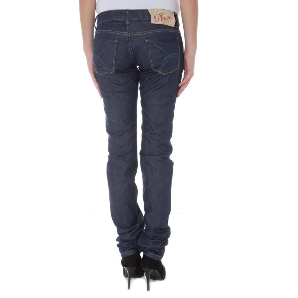 Phard Blue Cotton Women Jeans - W25 - Jeans