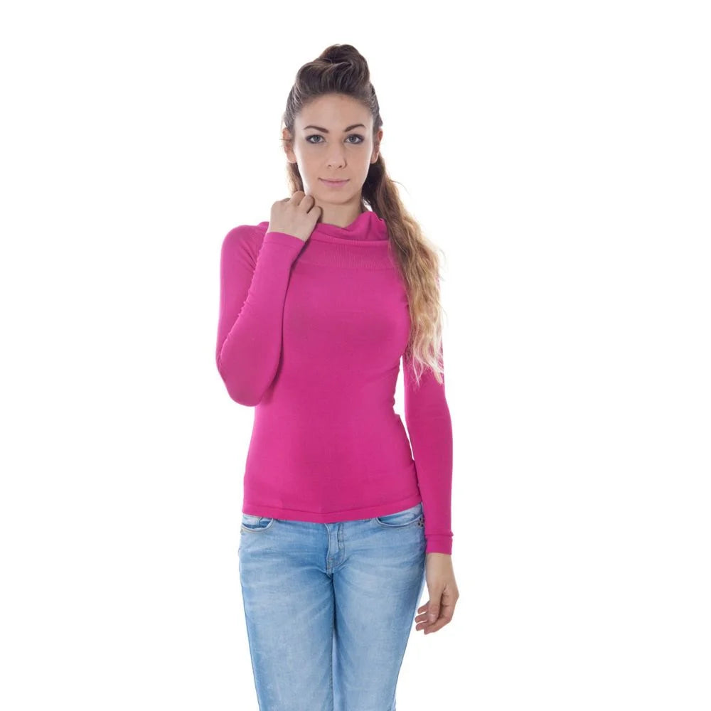 Phard Pink Viscose Sweater - S