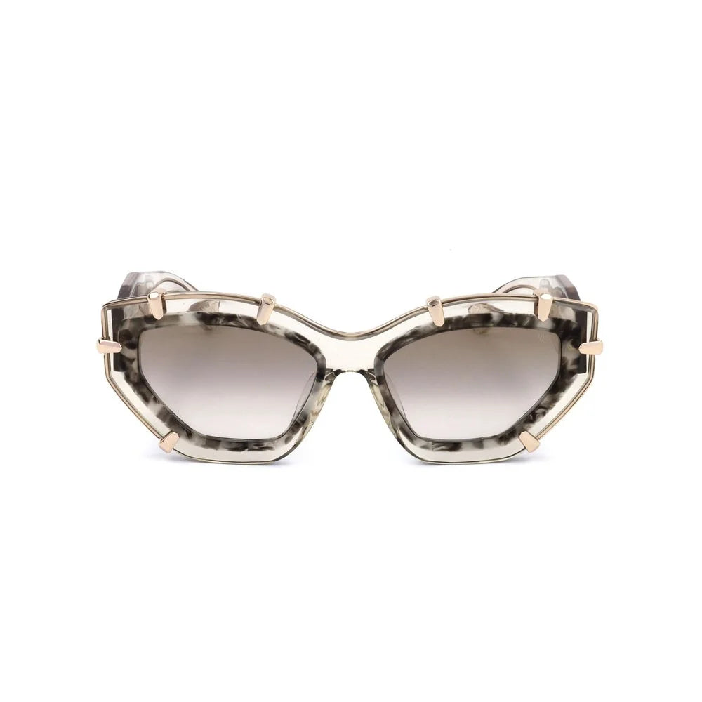 Philipp Plein Beige Acetate Sunglasses